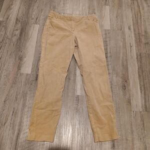 Pendleton Women's Tan and Khaki Corduroy Pants Trousers Size 6 Petite